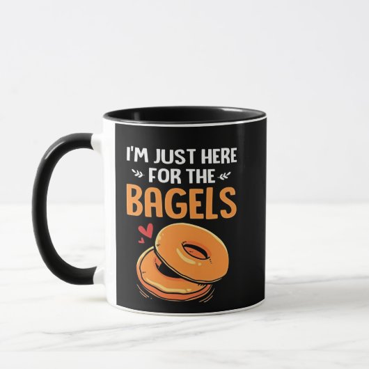 Ich bin nur hier für das jüdische Essen von Bagels Tasse (Links)