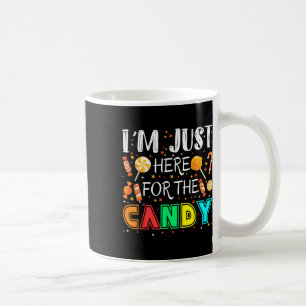 Ich bin nur hier für das süße WeihnachtsHalloween Kaffeetasse