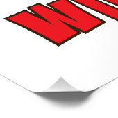 Ich bin nur hier für das winers-Hemd |Unabhängigke Poster (Ecke)