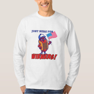Ich bin nur hier für das winers-Hemd Unabhängigke T-Shirt