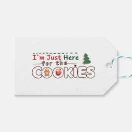 Ich bin nur hier für den "Cookies Gift"-Tag Geschenkanhänger