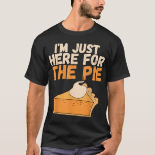 Ich bin nur hier für den Kuchen weihnachtliche Kür T-Shirt