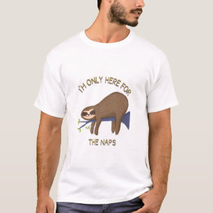 Ich bin nur hier für den Nickerchen Säugling Sleep T-Shirt