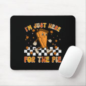 Ich bin nur hier für den Shirt Funny Erntedank Mousepad (Mit Mouse)