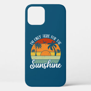 Ich bin nur hier für den Sonnenschein, Sommerstimm Case-Mate iPhone Hülle