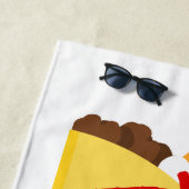 Ich bin nur hier für den Tacos-Funny Strandtuch (Beispiel)