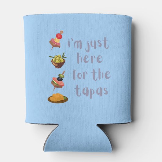 Ich bin nur hier für den Tapas-Funny Dosenkühler (Rückseite)