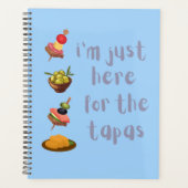 Ich bin nur hier für den Tapas-Funny Planer (Vorderseite)