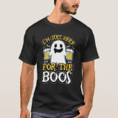Ich bin nur hier für die Boos - Ghost Booze - Hall T-Shirt (Vorderseite)