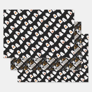Ich bin nur hier für die Boos-Wrapping Paper Sheet Geschenkpapier Set