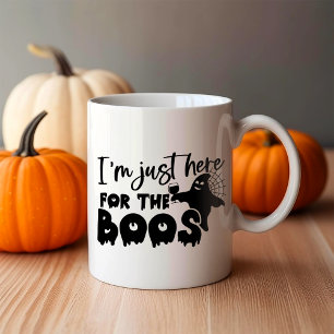 Ich bin nur hier für die Buhs Kaffeetasse
