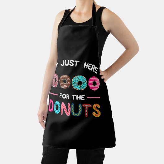 Ich bin nur hier für die Donuts Doughnut Teig Swee Schürze (InSitu)