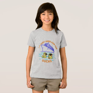 Ich bin nur hier für die Ducks Cruise Tri-Blend Shirt