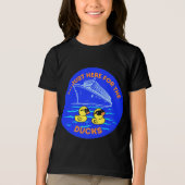 Ich bin nur hier für die Ducks Cruise Tri-Blend Shirt (Vorderseite)