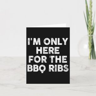 Ich bin nur hier für die Grillen Ribs Karte