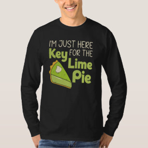 Ich bin nur hier für die Key Lime Pie Florida Nach T-Shirt