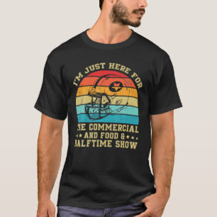 Ich bin nur hier für die Lebensmittel-Werbung und T-Shirt