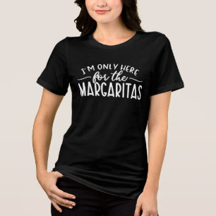 Ich bin nur hier für die Margaritas Junggesellinne Tri-Blend Shirt