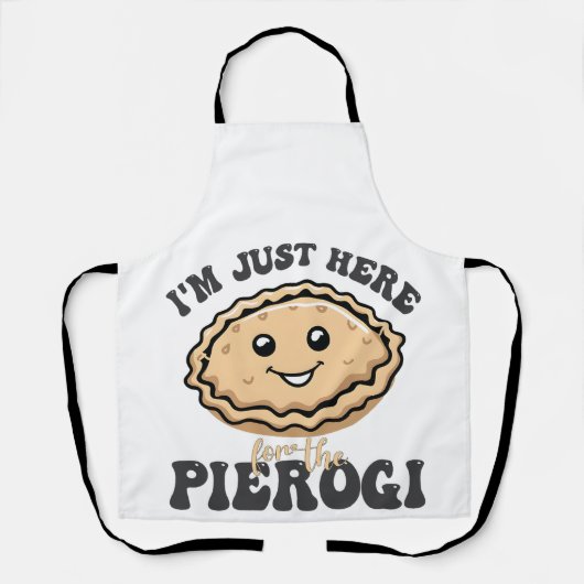 Ich bin nur hier für die Pierogi Schürze (Vorderseite)