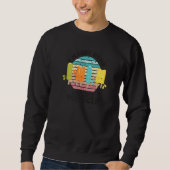 Ich bin nur hier für die Population der Männer Fra Sweatshirt (Vorderseite)