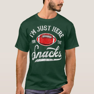 Ich bin nur hier für die Snacks Funny Fantasy Foot T-Shirt