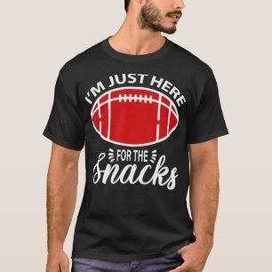 Ich bin nur hier für die Snacks Funny Fantasy Foot T-Shirt