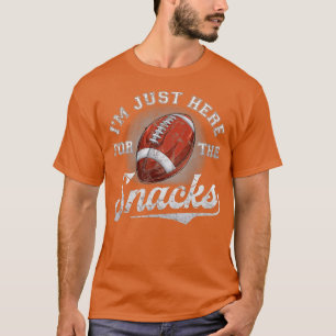 Ich bin nur hier für die Snacks Funny Fantasy Foot T-Shirt