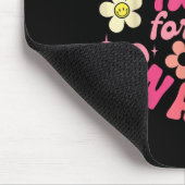 Ich bin nur hier für die Snacks Shirt Funny Sprich Mousepad (Ecke)