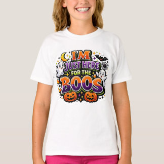 ICH BIN NUR HIER FÜR DIE SPÖTTER Lustiges Hallowee T-Shirt