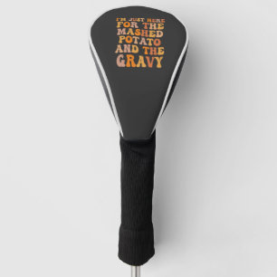 Ich bin nur hier für die verputzte Kartoffel lusti Golf Headcover