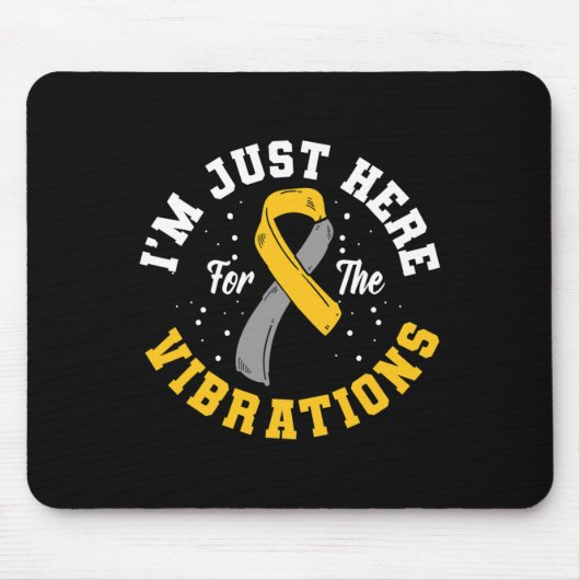 Ich bin nur hier für die Vibrationen ASL Deaf Awar Mousepad (Vorne)