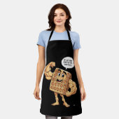 ICH BIN NUR HIER FÜR DIE WAFFEN SCHÜRZE (Getragen)