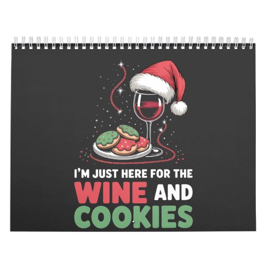 Ich bin nur hier für die Weihnachten des Weins und Kalender (Titelbild)