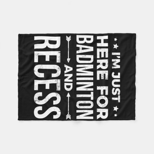 Ich bin nur hier für frisches, lustiges Geschenk f Fleecedecke (Vorderseite (Horizontal))