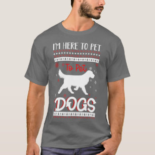 Ich bin nur hier, um all die Hunde-Mama zu bestell T-Shirt