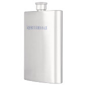 Ich bin nur hier, um ein Alibi zu gründen Flachmann (Links)