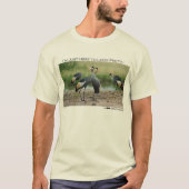 Ich bin nur hier, um hübsch auszusehen - Kronenkra T-Shirt (Vorderseite)