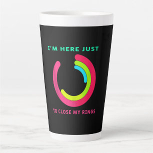 Ich bin nur hier, um mein Ring Fitness Gym Geschen Milchtasse