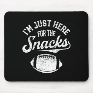 Ich bin nur hier wegen der Snacks Lustige Fantasy- Mousepad