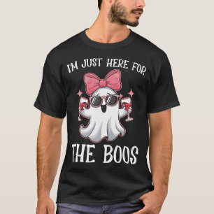 Ich bin nur hier wegen des Boos-Funny-Geisterhause T-Shirt
