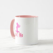 ich bin nur Mädchen Tasse (Vorderseite Links)