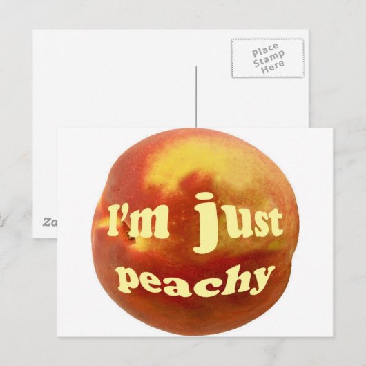 Ich bin nur Pfeffer Postkarte (Vorne/Hinten)