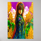 Ich bin nur traurig | AI Art Poster (Vorne)