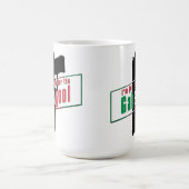 Ich bin nur wegen dem Gabagool hier Kaffeetasse (Mittel)