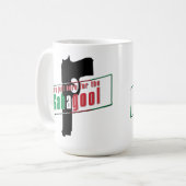 Ich bin nur wegen dem Gabagool hier Kaffeetasse (Vorderseite Links)