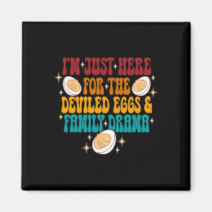 Ich bin nur wegen den gefüllten Eiern & Familienär Magnet