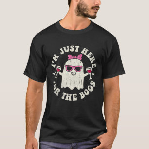 Ich bin nur wegen der Buh-Rufe Halloween Trinken T-Shirt