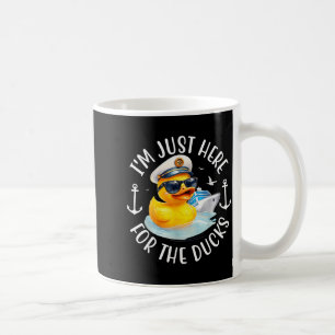 Ich bin nur wegen der Ente hier, Enten Kreuzfahrt, Kaffeetasse