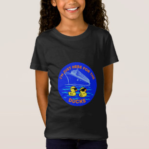 Ich bin nur wegen der Enten auf der Kreuzfahrt T-Shirt