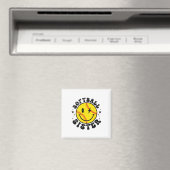 Ich bin nur wegen der Snacks hier Softll Schwester Magnet (In Situ (Geschirrspüler))